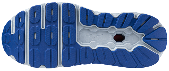 Кроссовки мужские Mizuno Wave Horizon 7 Estate Blue/Plein Air/Mugen Bl - Фото 2 большая