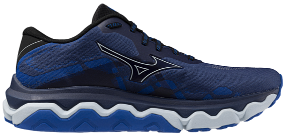 Кроссовки мужские Mizuno Wave Horizon 7 Estate Blue/Plein Air/Mugen Bl - Фото 4 большая