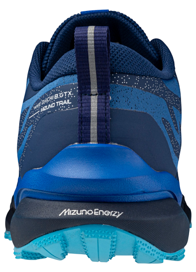 Кроссовки мужские Mizuno Wave Daichi 8 Gtx Classic Blue /White/Pageant Bl - Фото 5 большая