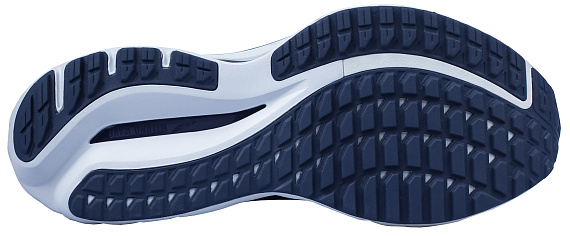 Кроссовки мужские Mizuno Wave Inspire 20 Estate Blue/White/River Blue - Фото 4 большая