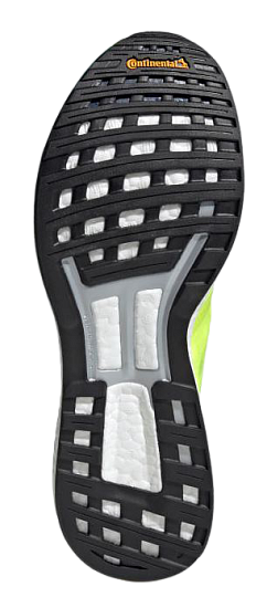 Кроссовки мужские Adidas Adizero Boston 9 Solar Yellow/Core Black/Clear Aqua - Фото 3 большая
