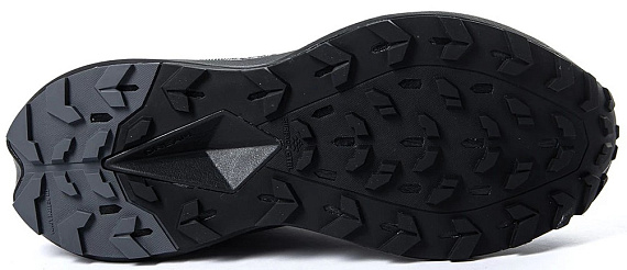 Кроссовки мужские The North Face Vectiv Enduris 4 Tnf Black/Anthracite Grey - Фото 4 большая