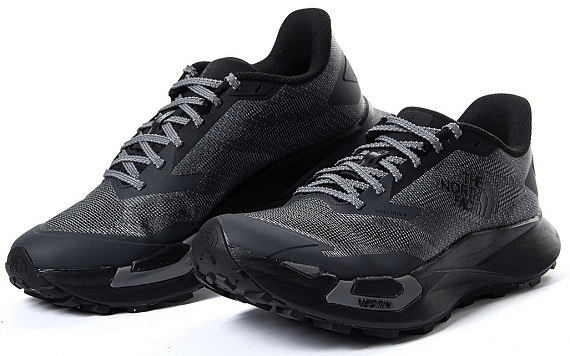 Кроссовки мужские The North Face Vectiv Enduris 4 Tnf Black/Anthracite Grey - Фото 6 большая