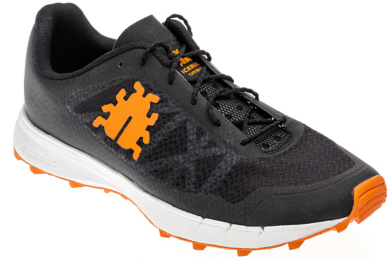 Кроссовки мужские Icebug Oribi3 RB9X Black/Pumpkin - Фото 5 большая