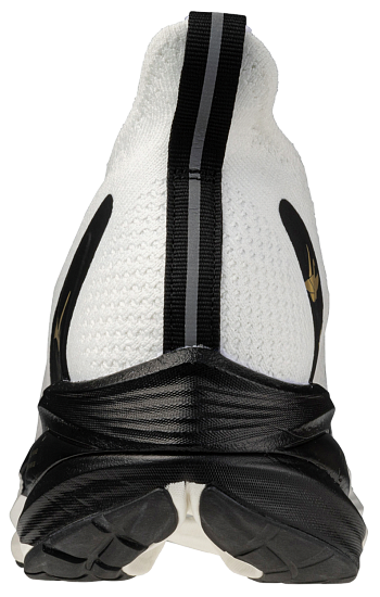 Кроссовки Mizuno Neo Vista 2 White/Black/Gold - Фото 6 большая