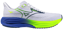 Кроссовки мужские Mizuno Wave Rider 29 White/Estate Blue/Lightning Ye