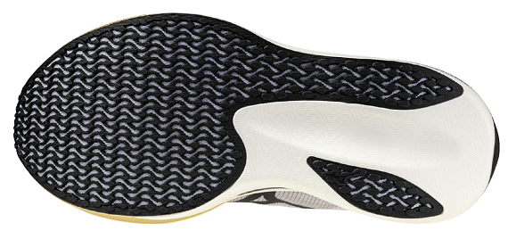 Кроссовки Mizuno Hyperwarp Pro White/Black/Gold - Фото 4 большая