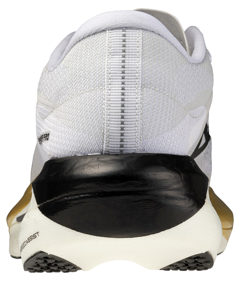 Кроссовки Mizuno Hyperwarp Pro White/Black/Gold - Фото 6 большая