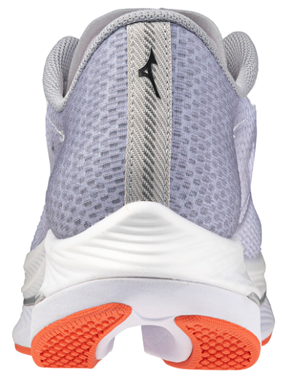 Кроссовки мужские Mizuno Wave Rebellion Flash 2 White/Black/Harbor Mist - Фото 4 большая