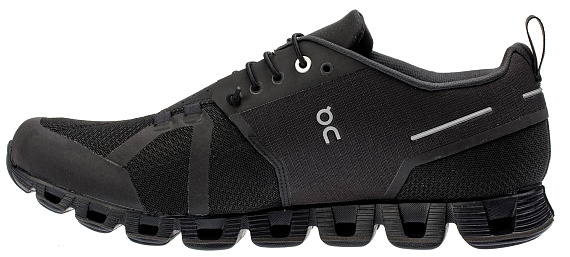 Кроссовки мужские On Cloud Waterproof Black/Lunar - Фото 5 большая