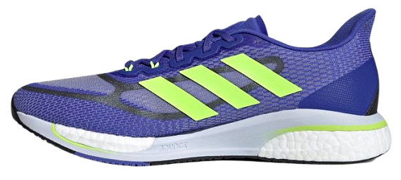 Кроссовки мужские Adidas Supernova + Sonic Ink/Signal Green/Halo Blue - Фото 6 большая
