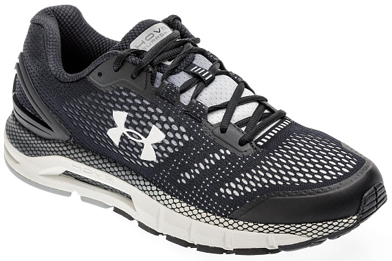 Кроссовки мужские Under Armour Hovr Guardian Black/Summit White/Summit White - Фото 5 большая