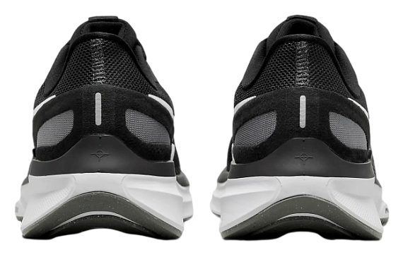 Кроссовки мужские Nike Air Zoom Structure 25 Black/Iron Grey/White - Фото 4 большая