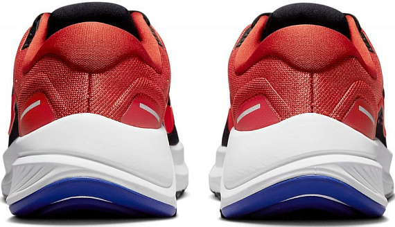 Кроссовки мужские Nike Air Zoom Structure 24 Black/Bright Crimson-Cinnabar-Concord - Фото 4 большая