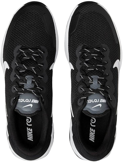Кроссовки мужские Nike Renew Ride 3 Black/White-Dk Smoke Grey-Smoke Grey - Фото 3 большая
