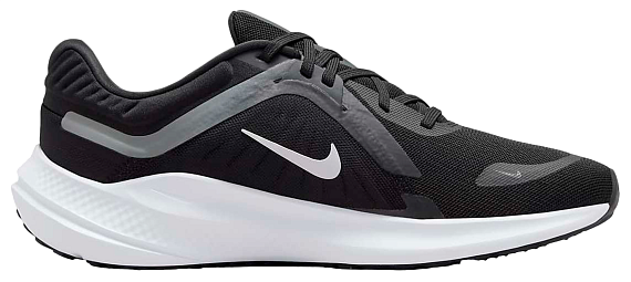 Кроссовки мужские Nike Quest 5 Black/White-Smoke Grey-Dk Smoke Grey - Фото 2 большая