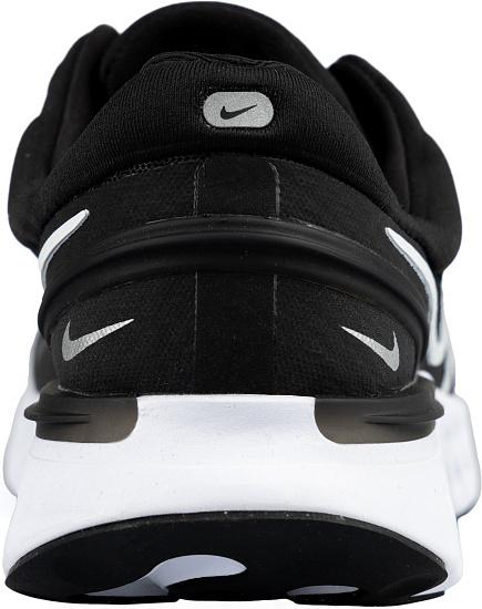 Кроссовки мужские Nike React Miler 3 Black/White - Фото 4 большая