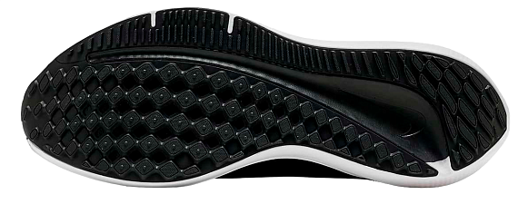 Кроссовки мужские Nike Air Winflo 9 Black/White-Dk Smoke Grey - Фото 8 большая