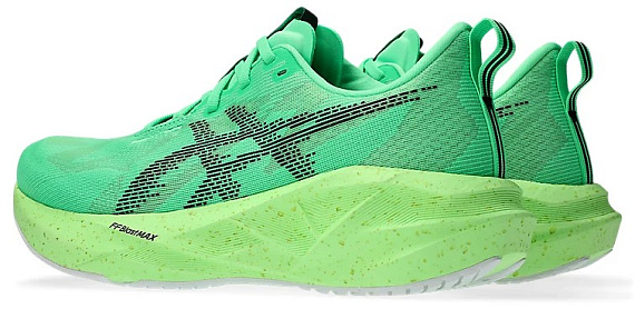 Кроссовки мужские ASICS Novablast 5 Vital Green/Black - Фото 4 большая