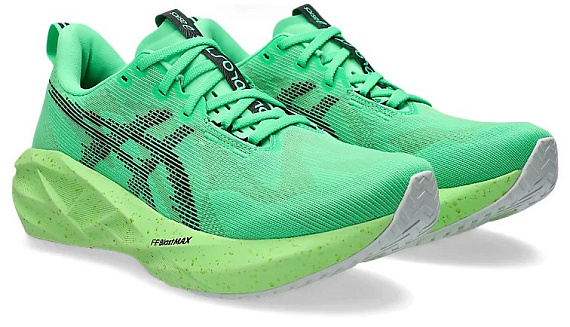 Кроссовки мужские ASICS Novablast 5 Vital Green/Black - Фото 5 большая