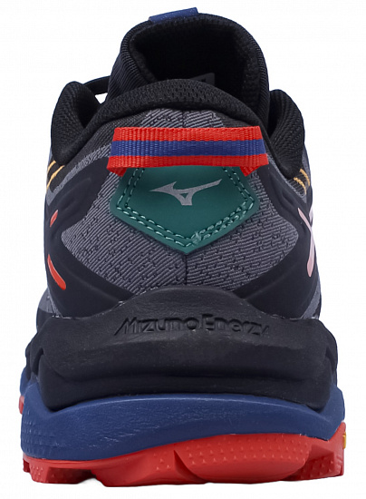 Кроссовки мужские Mizuno Wave Mujin 10 Black/Apricot/Spicy Orange - Фото 3 большая