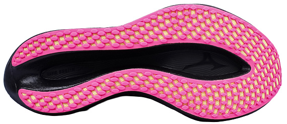 Кроссовки Mizuno Wave Rebellion Pro 2 Black/Silver/Pink Tetra - Фото 4 большая