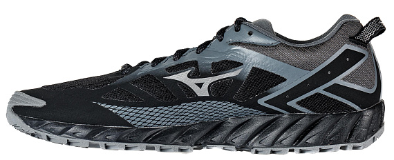 Кроссовки мужские Mizuno Wave Ibuki 2 GTX Чер/Сер/Т.Сер - Фото 3 большая