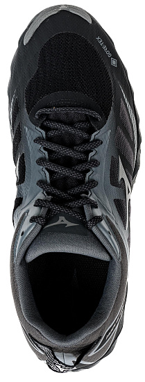Кроссовки мужские Mizuno Wave Ibuki 2 GTX Чер/Сер/Т.Сер - Фото 5 большая