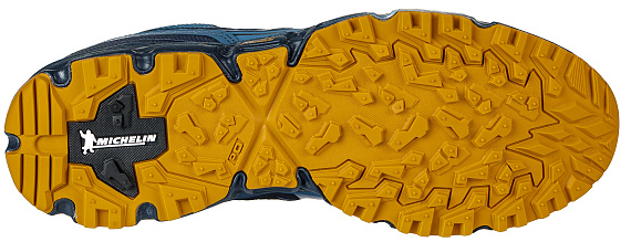 Кроссовки мужские Mizuno Wave Daichi 4 GTX Бирюз/Бирюз/Желт - Фото 3 большая