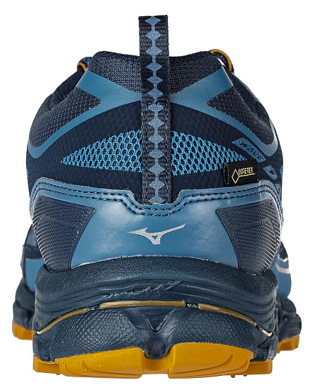 Кроссовки мужские Mizuno Wave Daichi 4 GTX Бирюз/Бирюз/Желт - Фото 4 большая