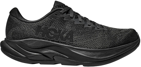 Кроссовки мужские Hoka Rincon 4 Black/Black - Фото 1 большая