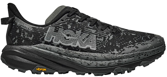 Кроссовки мужские Hoka Speedgoat 6 Gtx Wide Black/Outer Orbit - Фото 1 большая