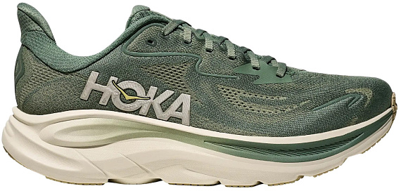 Кроссовки мужские Hoka Clifton 10 Fern/Truffle Salt - Фото 1 большая