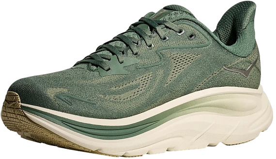 Кроссовки мужские Hoka Clifton 10 Fern/Truffle Salt - Фото 3 большая