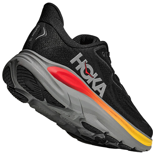Кроссовки мужские Hoka Clifton 10 Black/Galactic Grey - Фото 5 большая