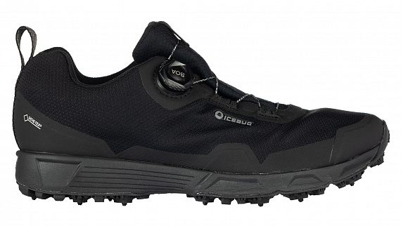 Кроссовки мужские Icebug Rover BuGrip GTX True Black - Фото 1 большая