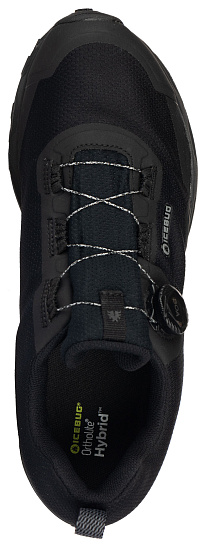 Кроссовки мужские Icebug Rover BuGrip GTX True Black - Фото 3 большая