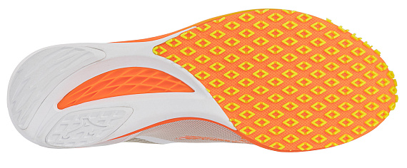 Кроссовки мужские Mizuno Wave Duel 2 Св.Сер/Бел/Оранж - Фото 2 большая