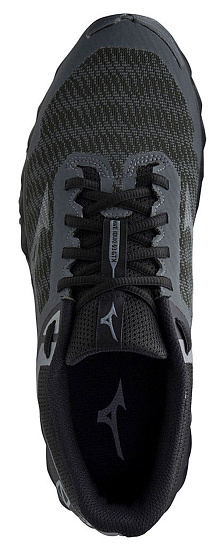 Кроссовки мужские Mizuno Wave Ibuki 3 Gtx Т.Сер/Т.Сер/Чер - Фото 3 большая