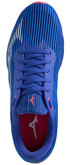 Кроссовки мужские Mizuno Wave Shadow 4 Син/Бел/Роз - Фото 4 большая