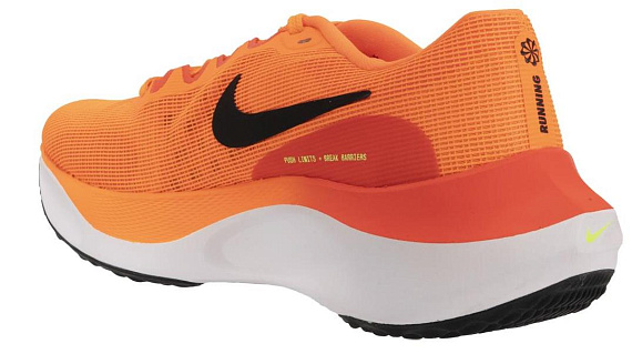 Кроссовки мужские Nike Zoom Fly 5 Total Orange/Black/Bright Crimson/White - Фото 4 большая