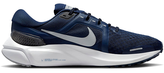 Кроссовки мужские Nike Vomero 16 Midnight Navy/Wolf Grey/White/Black - Фото 2 большая