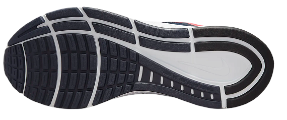 Кроссовки мужские Nike Structure 24 Obsidian/Black/Bright Crimson/White - Фото 6 большая