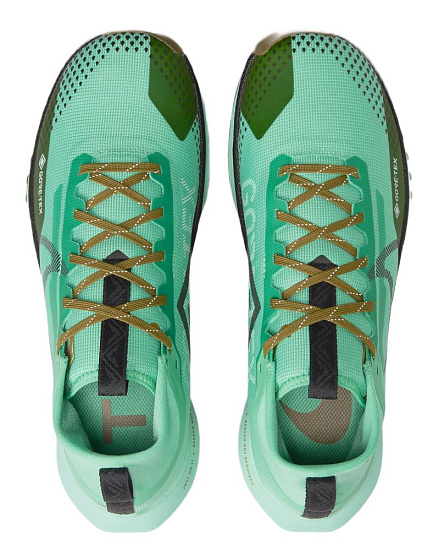 Кроссовки мужские Nike Pegasus Trail 4 Gtx Spring Green/Black/Olive Flak/Mint Foam - Фото 3 большая