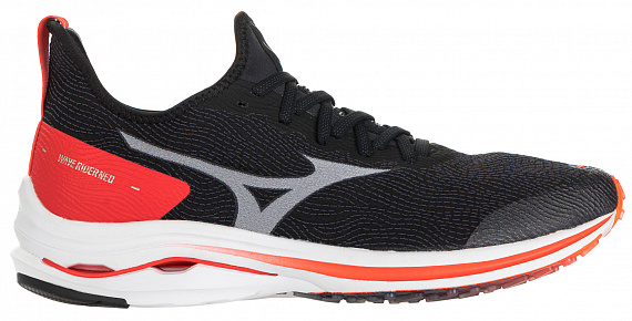 Кроссовки мужские Mizuno Wave Rider Neo Чер/Бел/Крас - Фото 1 большая