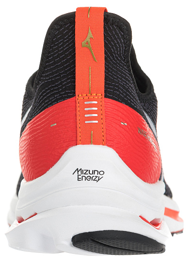 Кроссовки мужские Mizuno Wave Rider Neo Чер/Бел/Крас - Фото 3 большая