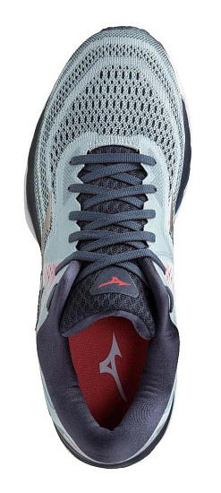 Кроссовки мужские Mizuno Wave Sky 4 Св.Гол/Зол/Чернильн - Фото 4 большая