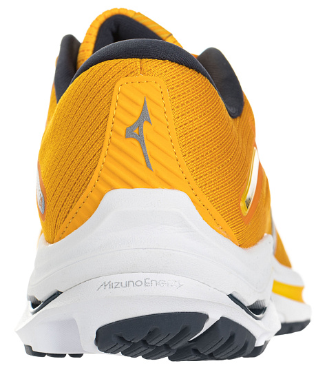 Кроссовки мужские Mizuno Wave Rider 24 Оранж/Т.Сер - Фото 3 большая