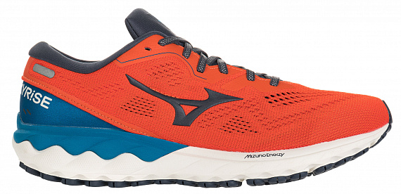 Кроссовки мужские Mizuno Wave Skyrise 2 Крас/Т.Сер/Син - Фото 1 большая