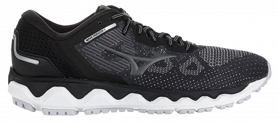 Кроссовки мужские Mizuno Wave Horizon 5 Чер/Т.Сер/Бел - Фото 1 большая